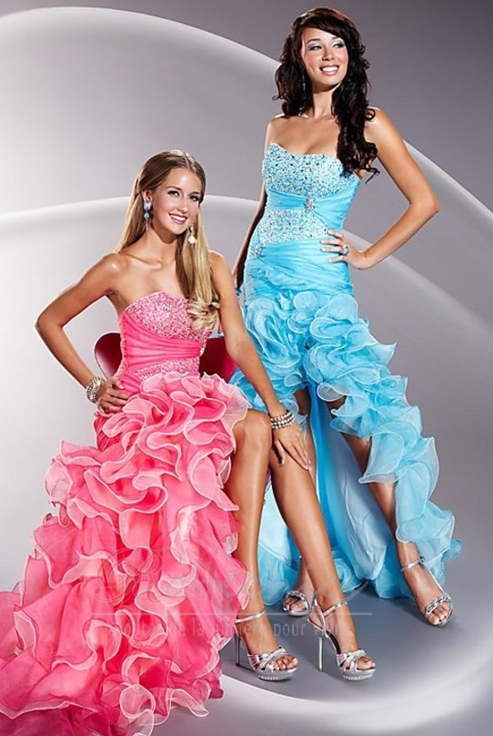 Robe de bal Bustier