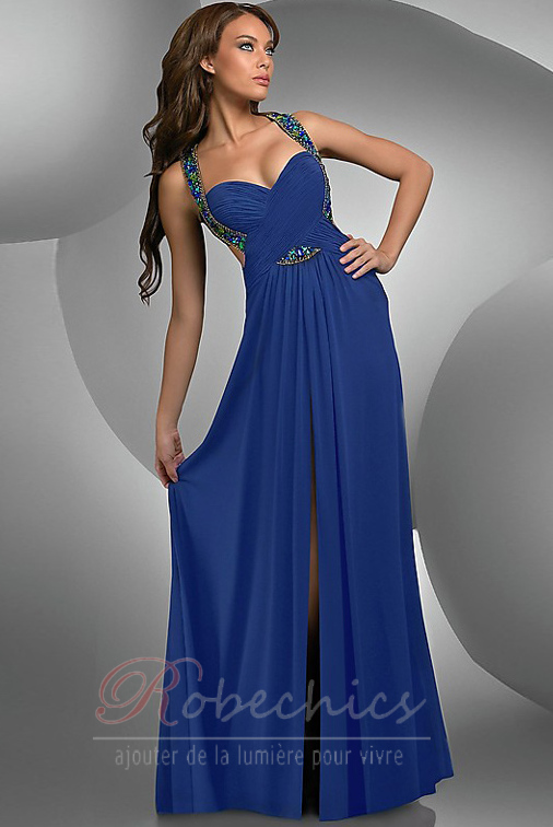 Robe de bal Bleu