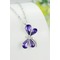 Libellule femmes Crystal violet pendentif en argent d’alimentation en gros collier - Page 3