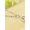 Heart-shaped femmes court incrusté de diamant Collier & pendentif en argent - Page 5