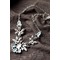 Mariage en alliage marqueté gem pendentif & collier de fleurs cristal - Page 4