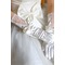 Gants de mariage Salle Automne Glamour Tissu Dentelle Nœud à Boucles - Page 1