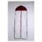 155 cm de long unique face bord violet transparent épaississement housse non tissé