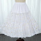 Jupon long en tulle de dentelle blanche, crinolines de jupons cosplay Lolita, jupe tutu de ballet, jupons de filles, jupon Lolita 60CM - Page 3