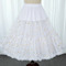 Jupon long en tulle de dentelle blanche, crinolines de jupons cosplay Lolita, jupe tutu de ballet, jupons de filles, jupon Lolita 60CM - Page 6