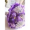 Décoration perle violet diamond wedding mariage photo mise en page créative tenant des fleurs - Page 2