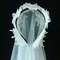 Voile de style chapeau rétro dentelle voile clouté de diamants accessoires de mariée voile - Page 3