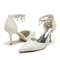 Chaussures de mariage pour femmes en cristal paillettes chaussures de mariée mariage talons hauts
