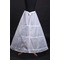 Jupon de mariage Polyester taffeta Simple Three rims Full dress - Page 1