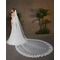 Une couche d'accessoires de mariée en voile de paillettes de dentelle traînante en gros un voile de 3,5 mètres de long - Page 2