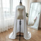 Châle de satin mariage châle mariée unique longueur 200CM châle