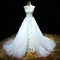 jupe de mariée robes de mariée en dentelle détachables avec jupe amovible tulle robes de mariée détachables train jupe détachable - Page 3