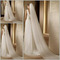 Filet doux voile simple mariée voile de mariage style église voile traînant 3 mètres de long - Page 3