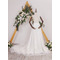 Train détachable de mariée surjupe amovible robe de mariée train superposition de satin sur mesure