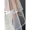 Voile de mariage côté satin pain blanc court voile court - Page 4