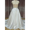 Satin Applique jupe robe de mariée jupe amovible train détachable accessoires de mariage taille personnalisée