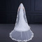 Voile de dentelle longue brodée queue voile de fuite voile de mariage 3M