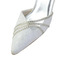 Chaussures de mariage en dentelle blanche chaussures de mariage avec strass chaussures de demoiselle d'honneur strass stiletto pour femmes - Page 3