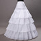 Robe de mariée mariée jupon quatre anneaux en acier quatre volants jupon élastique corset jupon - Page 2