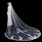 Voile de mariée en dentelle de haute qualité 3 mètres de long voile de mariée avec accessoires de mariage en peigne