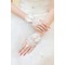 Gants de mariage Short Pailleté Decoration Tissu Dentelle Mitten - Page 2