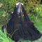 Manteau de mariée en mousseline de soie noire - Page 2