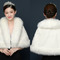 Manteau de mariage chaud hiver mariée blanche châle - Page 2
