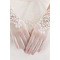 Gants de mariage White Short Été Perle Full finger Appropriate