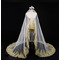 3M Golden Lace Veil Cathédrale Mariage Voile Voile de Mariée Accessoires de Mariage - Page 3