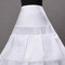 Robe de mariée mariée jupon quatre anneaux en acier quatre volants jupon élastique corset jupon - Page 3