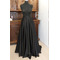 Jupe de mariage portefeuille détachable Jupe longue noire avec poches Jupe de mariée personnalisée