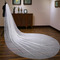 Voile de mariage longue queue mariée couvre-chef voile de ciel étoilé brillant blanc - Page 3
