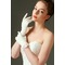 Gants de mariage Decoration Ivory Appropriate Satin Dentelle Short - Page 2