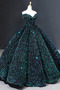 Robe de Bal Longueur ras du Sol Pailleté aligne Naturel taille - Page 4