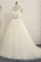 Robe de mariée aligne Naturel taille Perler Sans Manches Couvert de Dentelle - Page 2