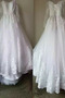 Robe de mariée Tissu Dentelle Printemps Longue Naturel taille Formelle - Page 2