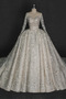 Robe de mariée Dos nu Tulle Automne Appliques Vintage Col en V - Page 1