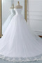 Robe de mariée Tulle Mancheron Épaule Dégagée Été A-ligne Formelle - Page 3