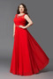 Robe de Bal Au Drapée À la masse Sans Manches Formelle Col ras du Cou - Page 3