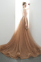 Robe de Soirée Longue Dentelle Sans Manches A-ligne Hiver Elégant - Page 2