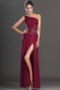 Robe de Bal Thigh-High Slit Sans Manches Milieu dos Mousseline de soie - Page 2