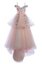 Robe Cortège Fille Tulle Épaule Dégagée Formelle Couvert de Dentelle - Page 5