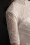 Robe de mariée Col haut Manche Courte Été Traîne Mi-longue Chaussez - Page 6