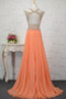 Robe de Soirée Traîne Courte Elégant Mousseline de soie Sablier - Page 3