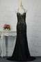 Robe de Soirée Corsage Avec Bijoux Sans Manches Perler Tissu Dentelle - Page 1