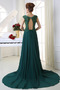 Robe de Bal Col Bateau Trou De Serrure Appliques Luxueux Chiffon - Page 2