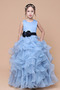 Robe Cortège Fille Naturel taille Foisonné Formelle Col ras du Cou - Page 5