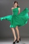 Robe de Bal Chiffon aligne Plissé Orné de Rosette Longueur Genou - Page 4