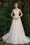 Robe de mariée Tulle A-ligne Glissière Jardin Multi Couche Perles - Page 3