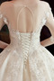 Robe de mariée Formelle A-ligne 3/4 Manche Froid Manche Aérienne - Page 6